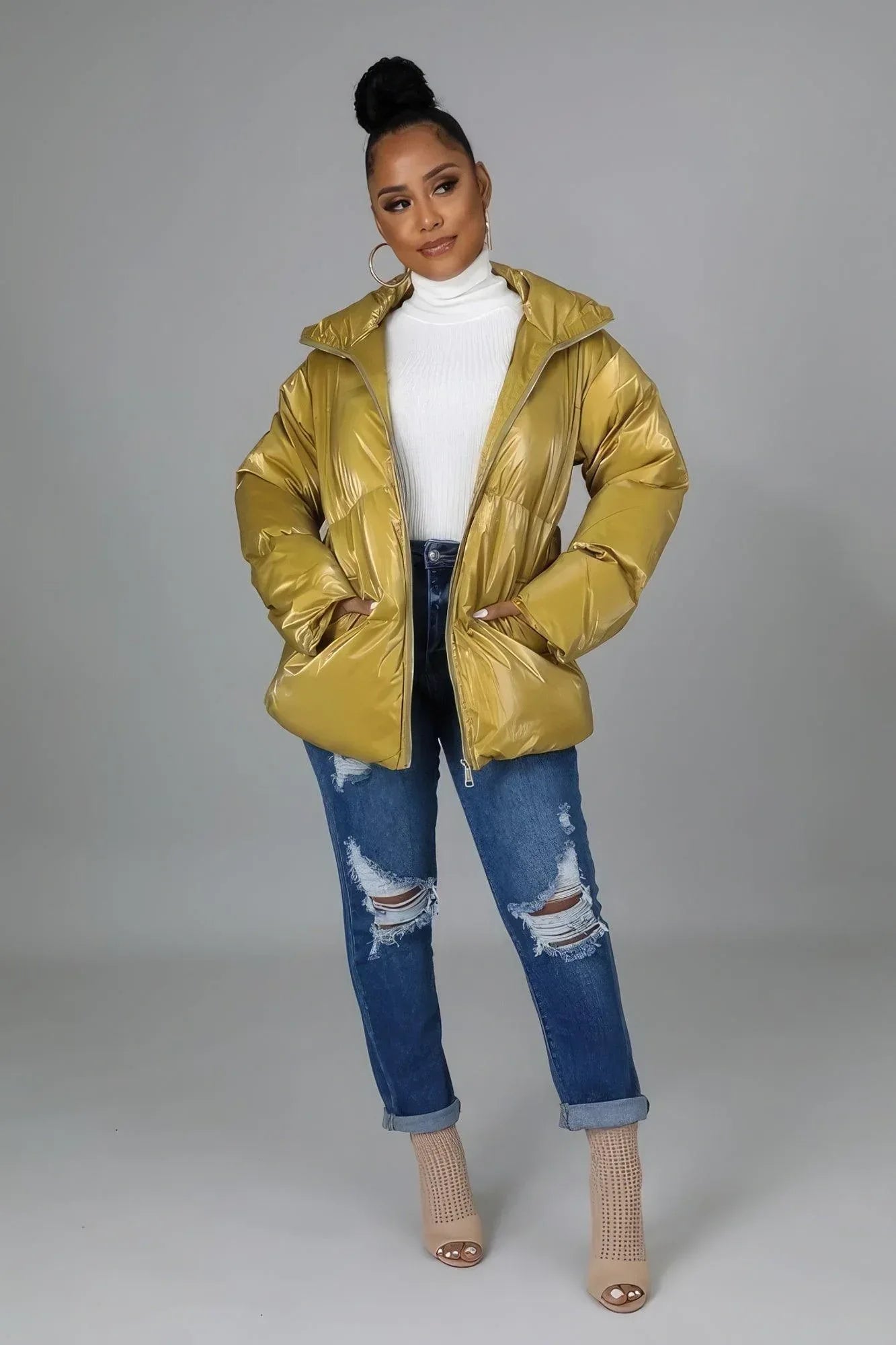Non-stretch Bomber Jacket | Mixtshop LLC