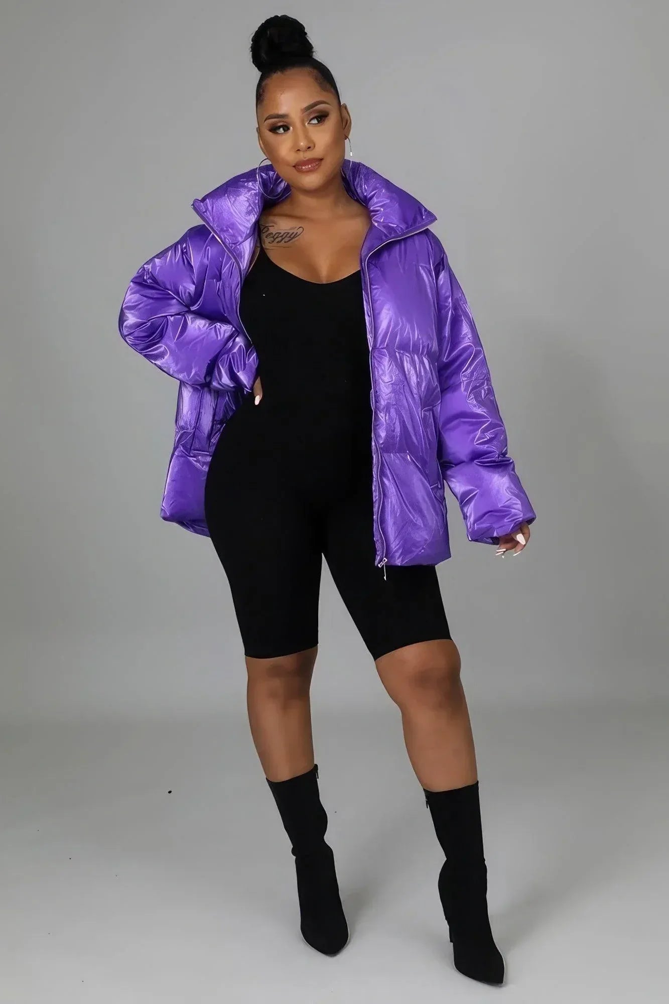 Non-stretch Bomber Jacket Secondary image