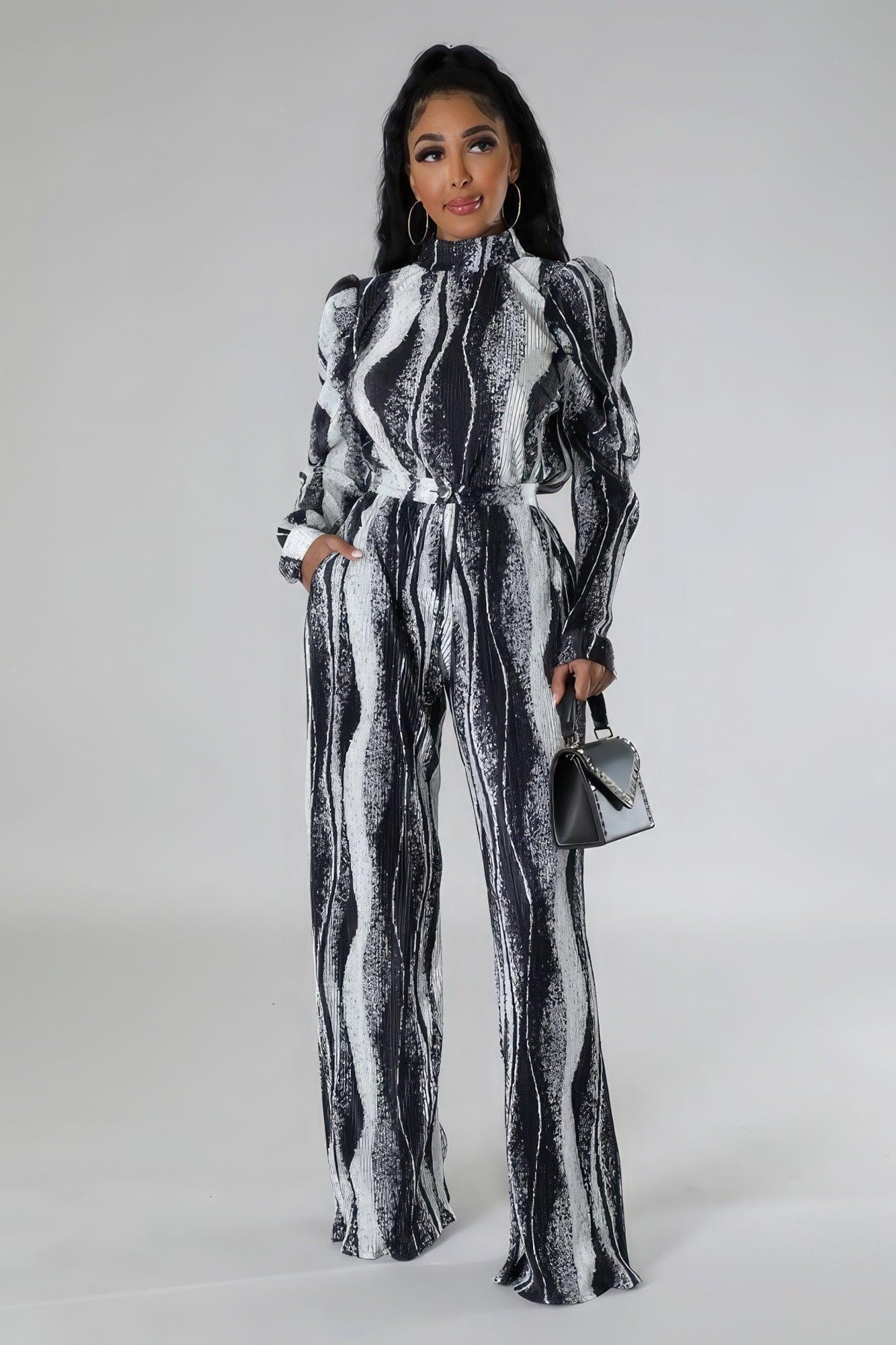 Non-stretch Two-piece Set | Mixtshop LLC Main image