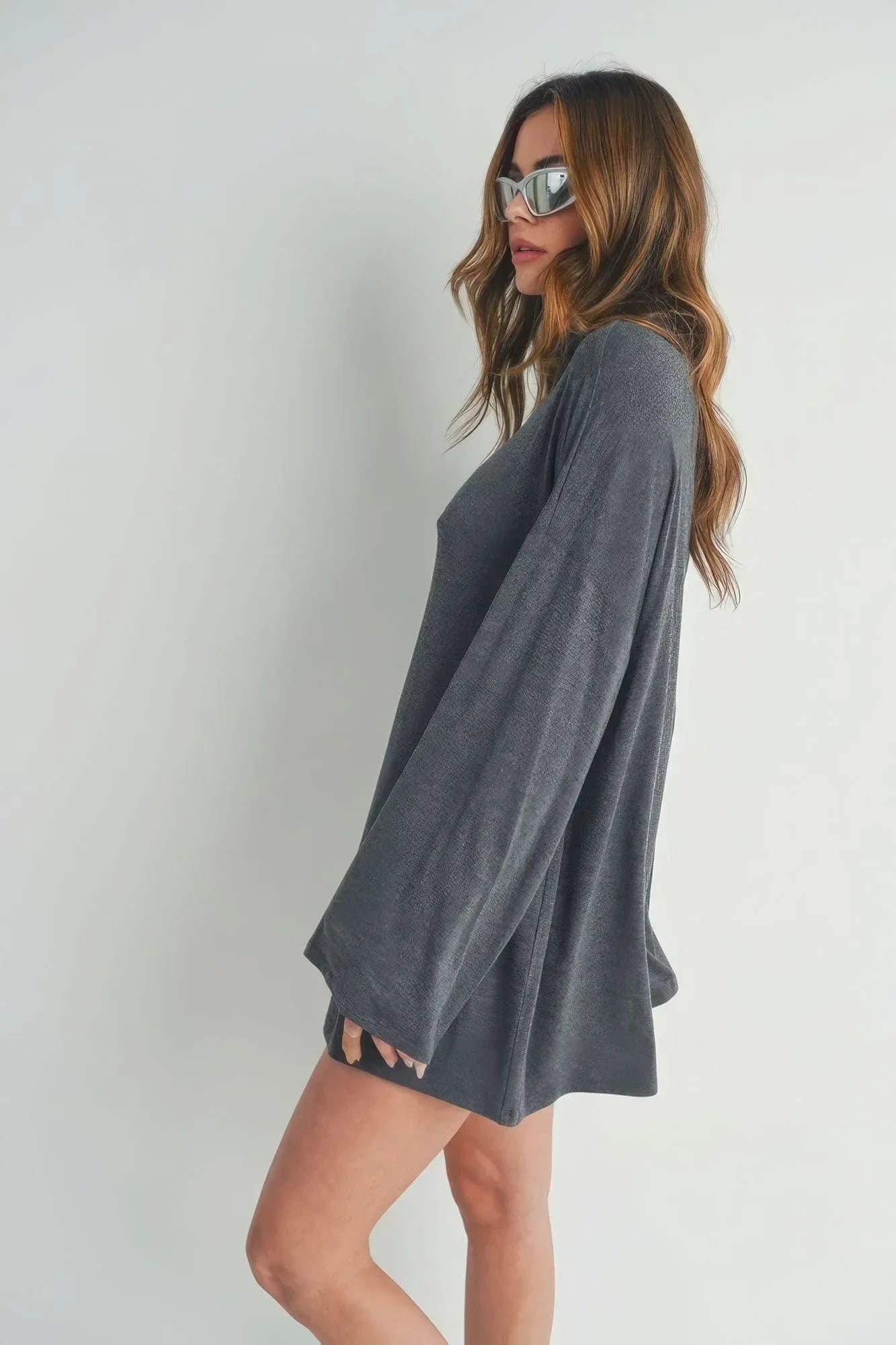 Bell Sleeve Turtle Neck Dress | Mixtshop LLC