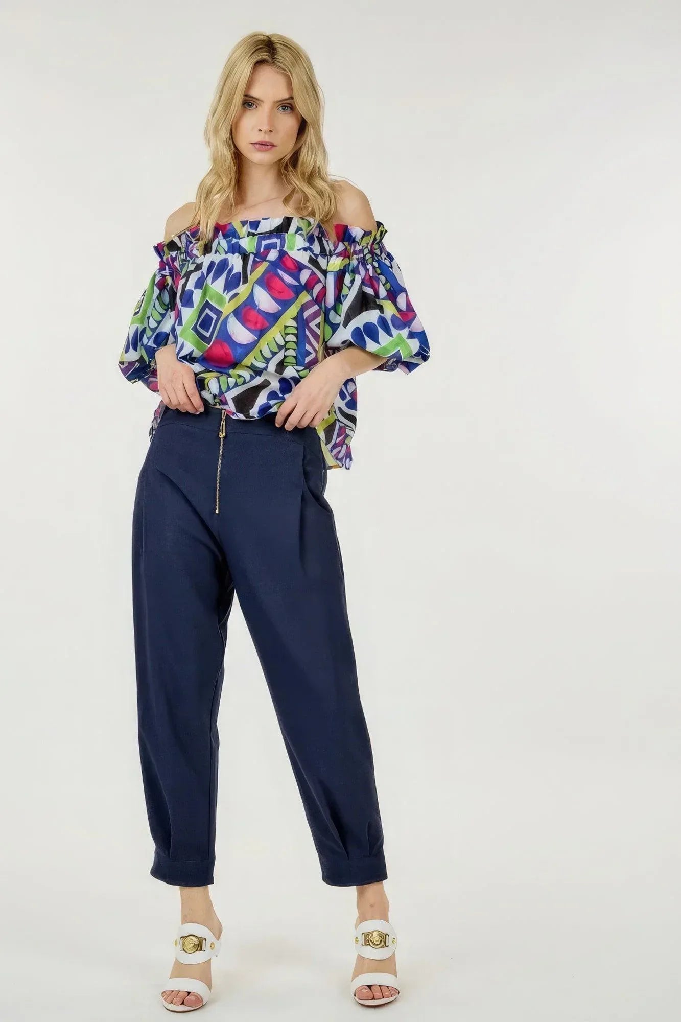 High Waist Zipper Front Skinny Pants | Mixtshop LLC