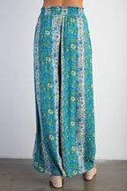 Floral Print Gauze Palazzo Pants | Mixtshop LLC