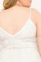 Rhinestone Body Plus Size Mini Dress | Mixtshop LLC