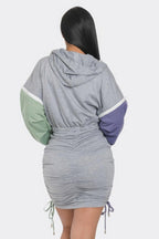 Detachable Zipper Mini Dress | Mixtshop LLC