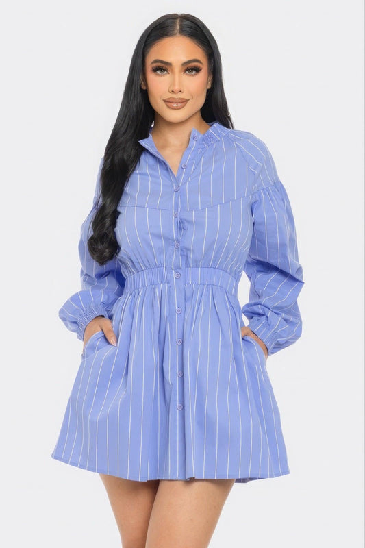 Striped Mini Dress | Mixtshop LLC