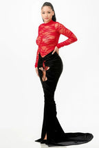 Lace Bodysuit & Mermaid Skirt | Mixtshop LLC