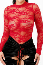 Lace Bodysuit & Mermaid Skirt | Mixtshop LLC