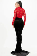 Lace Bodysuit & Mermaid Skirt | Mixtshop LLC