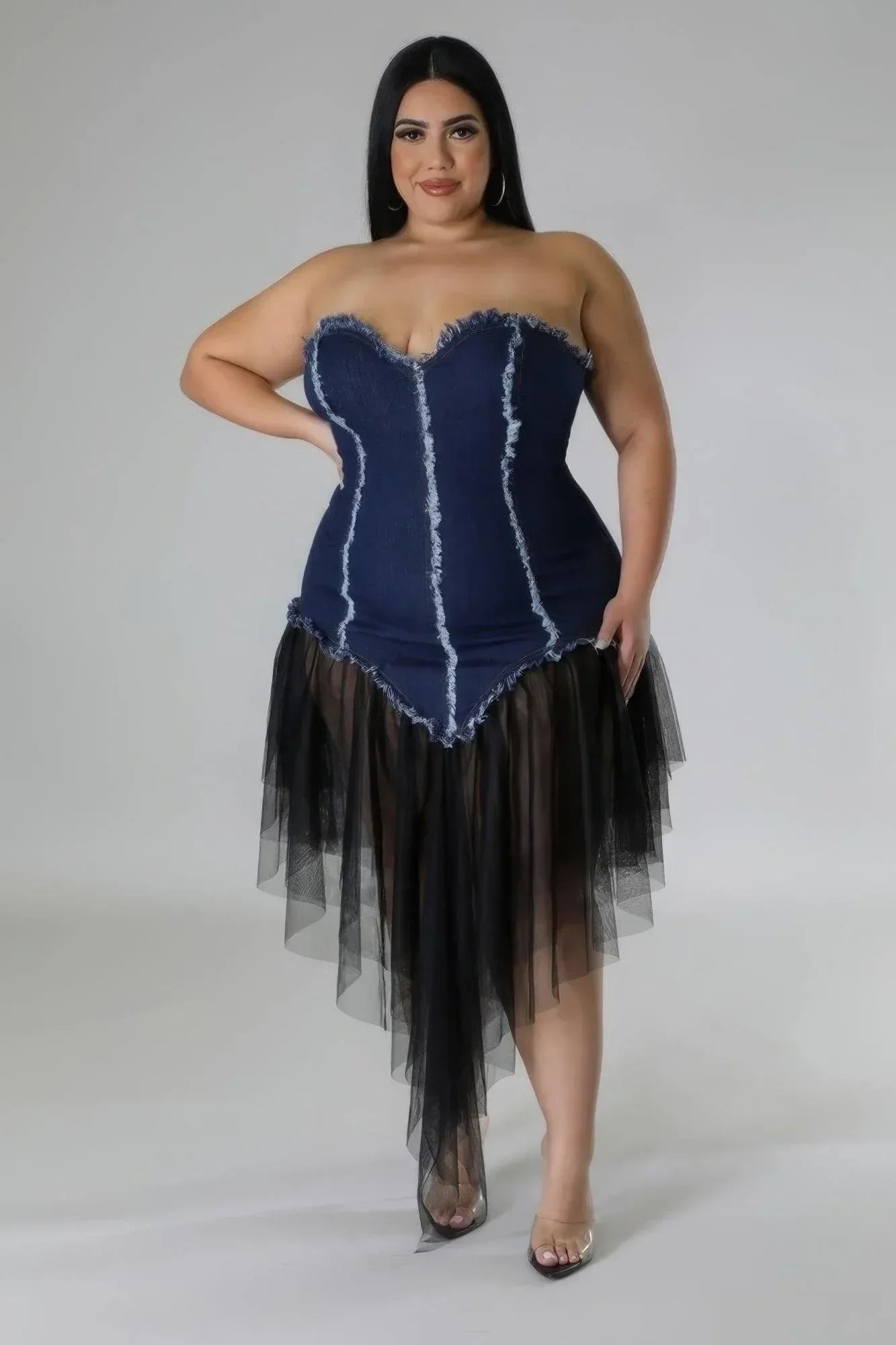 Non-stretch Dress | Mixtshop LLC Main image