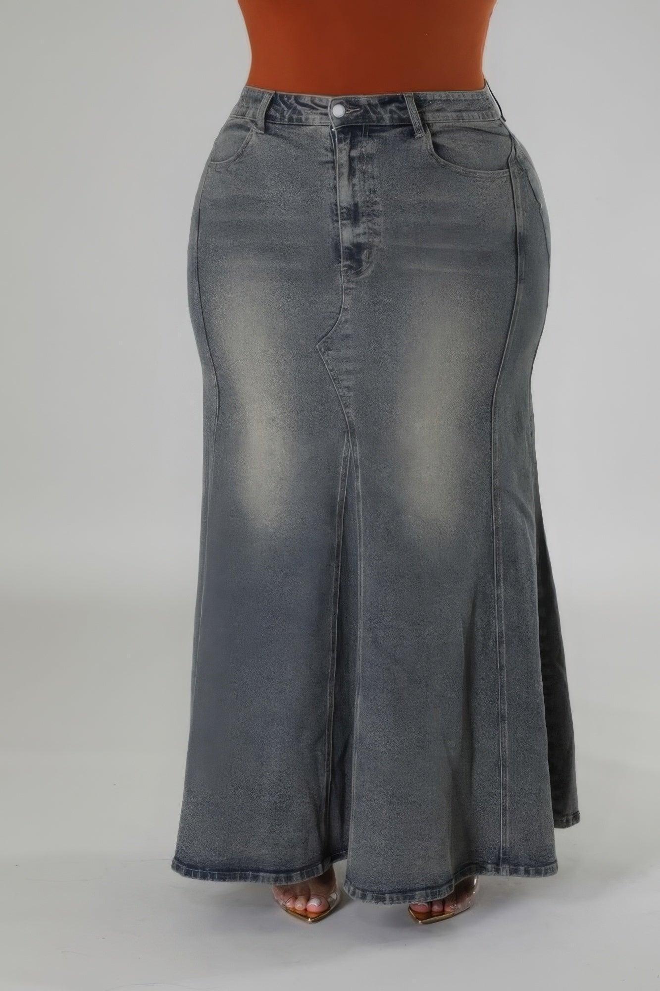 High-waisted Stretch Skirt | Mixtshop LLC Main image