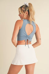 Corset Inspired Cropped Tank Top | Mixtshop LLC