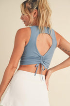 Corset Inspired Cropped Tank Top | Mixtshop LLC