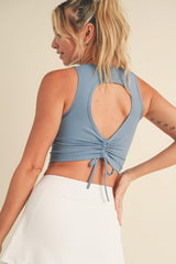 Corset Inspired Cropped Tank Top | Mixtshop LLC