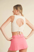Corset Inspired Cropped Tank Top | Mixtshop LLC