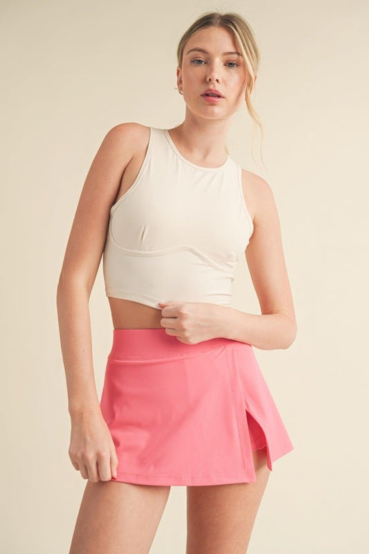 Corset Inspired Cropped Tank Top | Mixtshop LLC