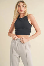 Corset Inspired Cropped Tank Top | Mixtshop LLC