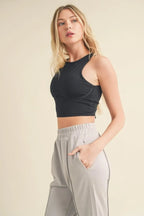 Corset Inspired Cropped Tank Top | Mixtshop LLC
