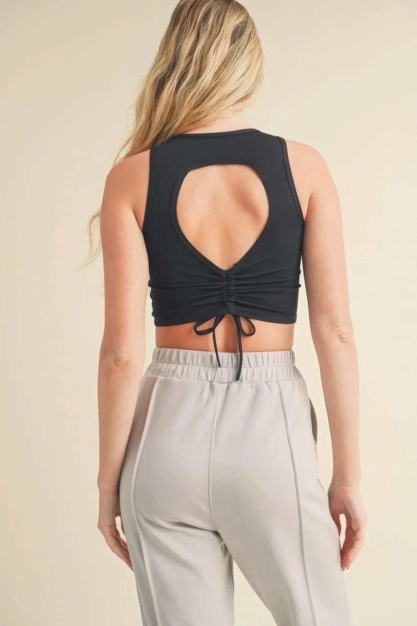 Corset Inspired Cropped Tank Top | Mixtshop LLC