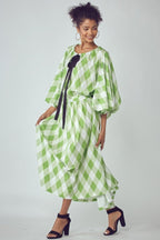 Balloon Sleeves Very Over Fit Pocketed Dress | Mixtshop LLC