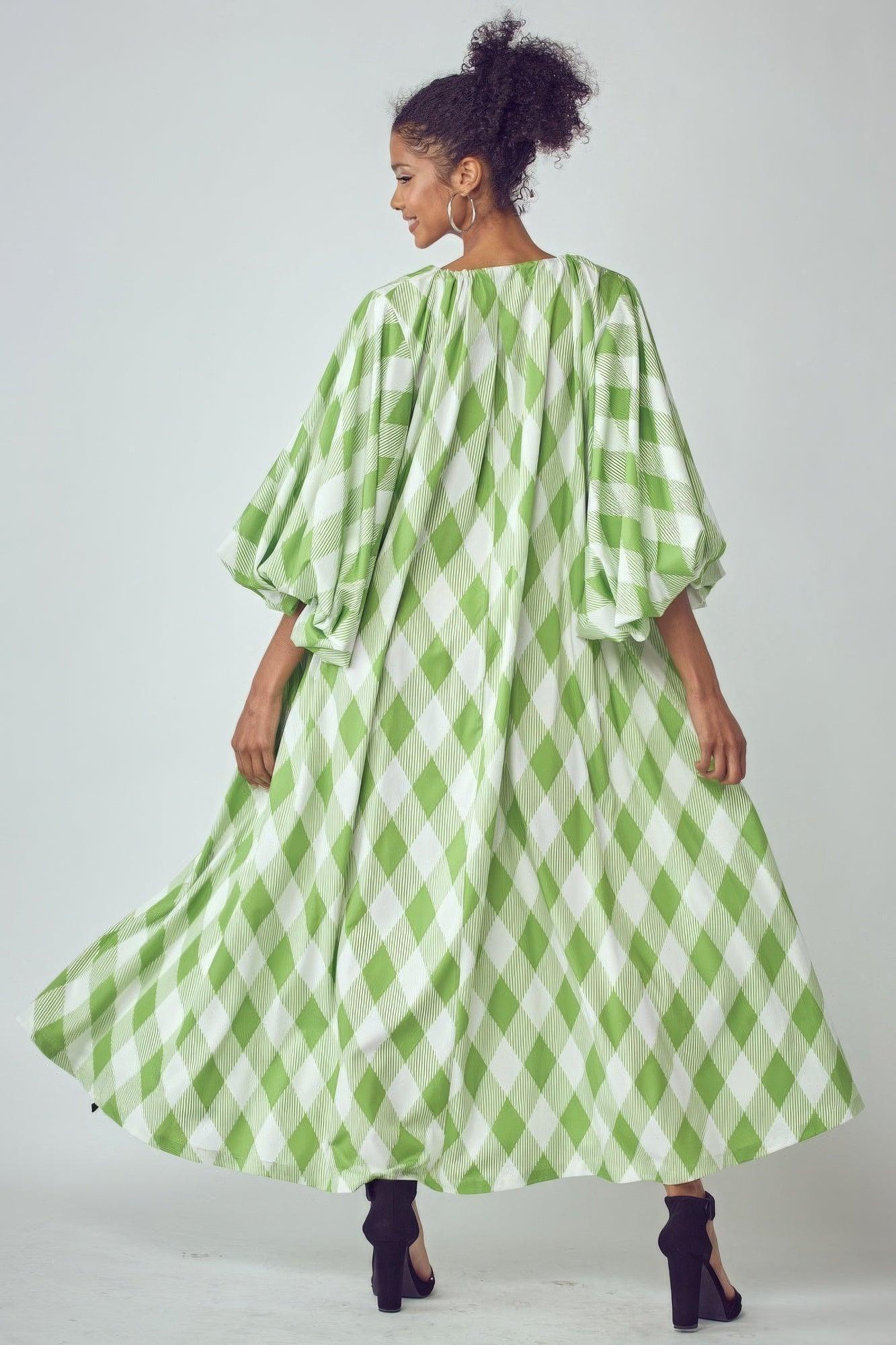 Balloon Sleeves Very Over Fit Pocketed Dress | Mixtshop LLC