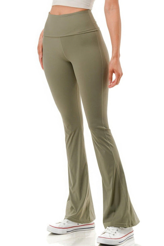 Super High Waist Premium Yoga Flare Pants | Mixtshop LLC